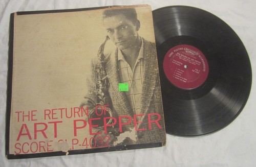 ART PEPPER LP -- Score # SLP-4032 -- The Return of Art Pepper -- Mono, 1958 - Bild 1 von 2