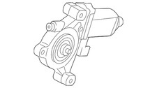 Genuine Volkswagen Window Motor 8W0-959-801