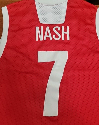 Vintage Steve Nash NIKE CANADA BASKETBALL Rare HTF SIZE XL - Picture 11 of 11