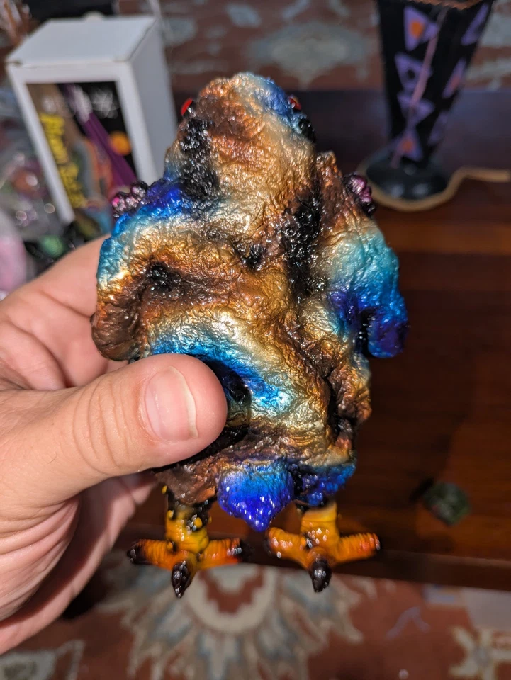 黑色 Drove Fest 树脂 Kaiju 鸟背心 Omake Glow GID 美丽独特片 — 第 4/4 张图片