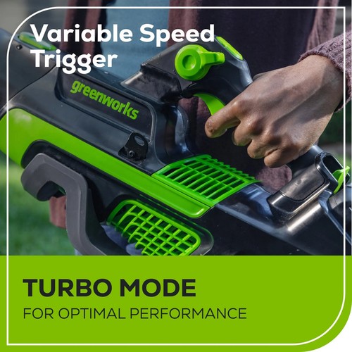 Soplador de hojas Greenworks Pro 80V 800 CFM 200 MAX MPH más nuevo modelo 2025 (solo herramienta) - Imagen 4 de 6
