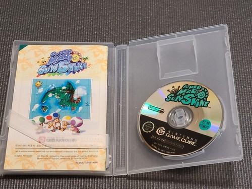 Nintendo Gamecube Super Mario Sunshine Retro Game Korean Version for NGC console - Picture 5 of 6