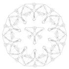 12 stücke Acryl Vitrine Dreieck Stecker Montage Transparent Display Box Ecke