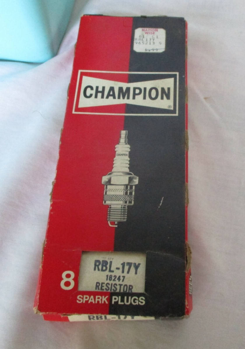 FREE SHIP 8 Spark Plugs RBL-17Y set of1971-79 PONTIAC CAMARO CHEVELLE NOVA MOPAR