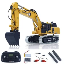 1:50 PC520 PRO Remote Control Excavator RTR Electric Lifting Digger Metal Tracks