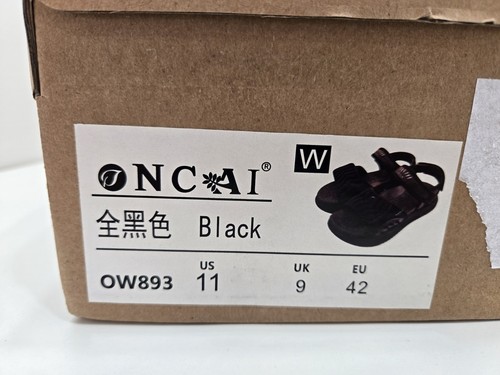 ONCAI Walking Ortho Hiking Sandal Black Women’s Shoes Size 11 Sandals - Picture 12 of 12