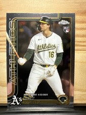 2025 Topps Chrome Update Series Rookie Debut Nick Kurtz #USC180 (RC) Athletic's