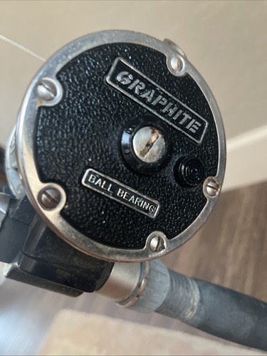 NEWELL G454-F CONVENTIONAL FISHING REEL SALT WATER BALL BEARING works great! - Picture 1 of 9