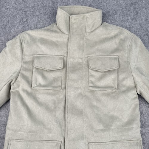 Robert Graham Men's Cargo Field Jacket Size Small Color Nickel NWT $328 - Picture 5 of 18