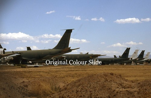 Aviation Aircraft Colour Slide - 12 x slides Davis-Monthan 1997 (C200) - Picture 2 of 12