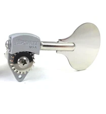 (4) Hipshot USA Chrome Ultralite 3/8 LOLLIPOP Bass Machine Heads/Tuners 20670LC