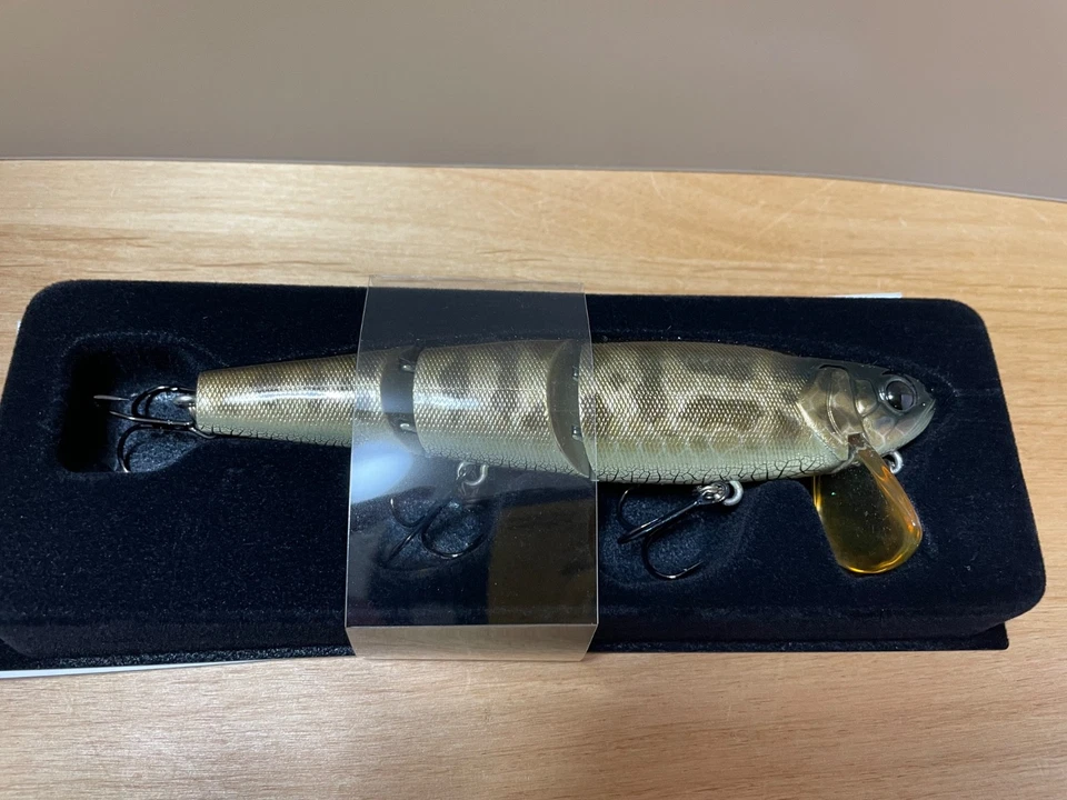 JACKALL Mikey 140 Cabeza de serpiente Cebo de natación Wakebait Señuelo de superficie Topwater raro sin usar Foto 4 de 4