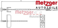 Metzger 11.6803 Seilzug FüR Feststellbremse Handbremsseil Bremsseil