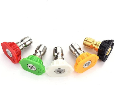 #ad 5 4000psi Power Pressure Washer Spray Nozzle Tips Honda Gcv160 Ryobi Karcher . $9.99