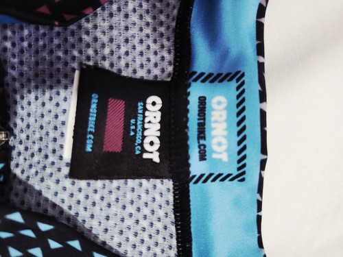 Jersey Ornot Race Talla Mujer Grande L Bolsillos Cremallera Multicolor EE. UU. V40373 - Imagen 3 de 7
