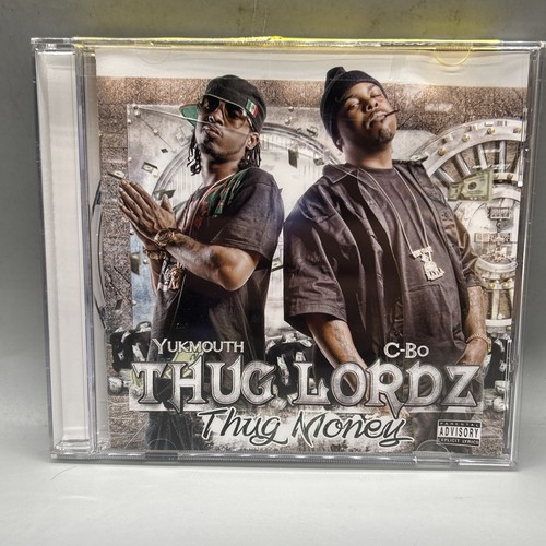 Thug Lordz (C-BO/Yukmouth) Thug Money (CD, 2010, RBC) The Jacka Cracked Case NEW - Picture 22 of 24