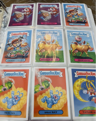 2019 GARBAGE PAIL KIDS WE HATE THE 90's! COMPLETE 220-CARD SET +WRAPPER! 1990's!