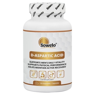 D-Aspartic Acid (DAA) Capsules   Testosterone, Muscle & Recovery   Sowelo