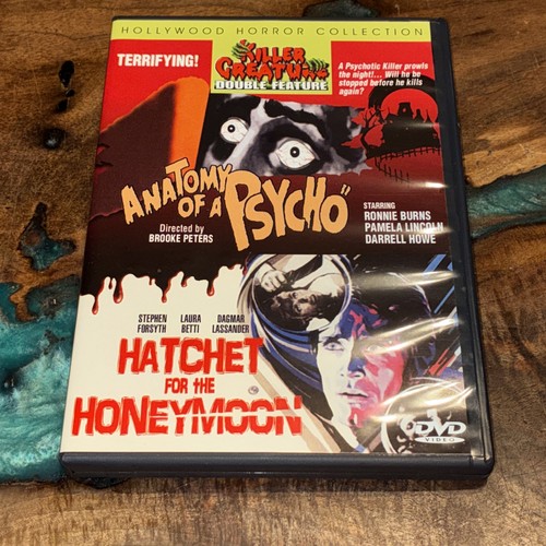 Anatomy of a Psycho/Hatchet for the Honeymoon (DVD, 2001, Hollywood Horror A17