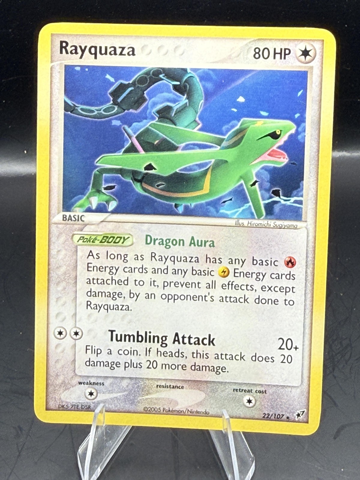 Rayquaza Deoxys #22/107 Pokemon