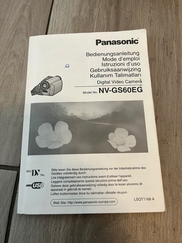 ✅Panasonic NV-GS60EG-S MiniDV Camcorder | FireWire DV-Out ✅ - Bild 19 von 20