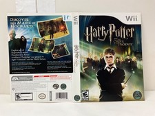 *Case Artwork Only* Nintendo Wii *Harry Potter and the Order of the Phoenix* OEM