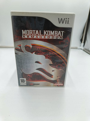 Nintendo Wii Mortal Kombat: Armageddon PAL  inkl. Disc, Hülle