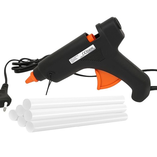 Pistola colla a caldo incollatrice bricolage con stick di colla pistola silicone - Foto 1 di 7