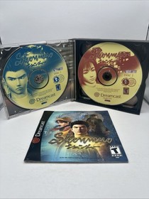 Shenmue SEGA Dreamcast 2000 CIB Complete w Manual VGC