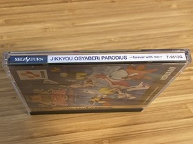 Jikkyou Osyaberi Parodius Forever With Me Sega Saturn Konami Japan - US Seller