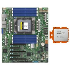 Supermicro H13SSL-N Motherboard With AMD Genoa EPYC 9654 2.4GHz 96Cores 360W CPU