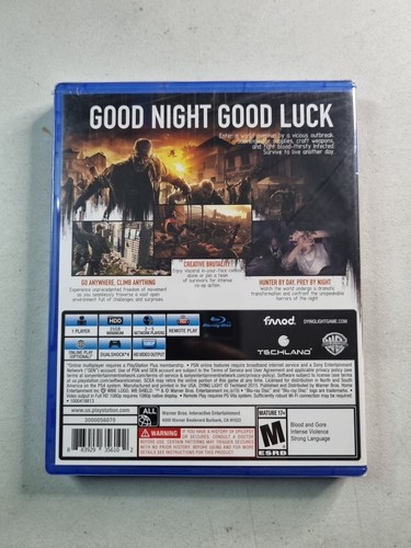 Dying Light - PS4 Playstation 4 - TOTALMENTE NUEVO - SELLADO DE FÁBRICA - Imagen 3 de 7