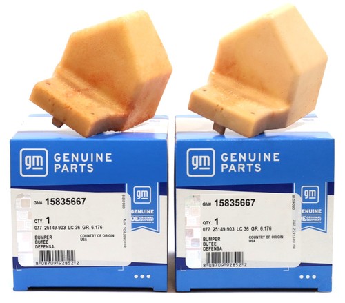 Genuine GM 15835667 Front Jounce Bump Stops x2 2001-2010 Duramax LB7 LLY LBZ LMM - Picture 1 of 21