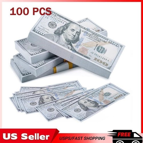 100-1000 Stck. Dollarscheine Requisite Spielzeug Spardose Film Bargeld Papier 10.000 $ Film - Bild 6 von 9