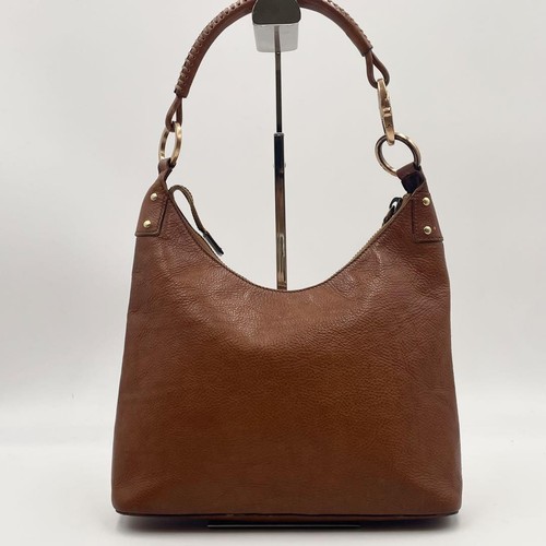 GUCCI Handtasche Beuteltasche Handtasche One Shoulder Hobo Leder braun echt - Bild 12 von 24