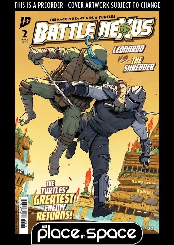 (WK01) TMNT: BATTLE NEXUS #2A BEN BISHOP - PREORDER JAN 7TH