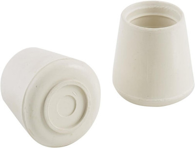 Shepherd 24 Pack Non-Slip round Rubber Leg Tip Floor Protectors   3/4'' Inner Dia