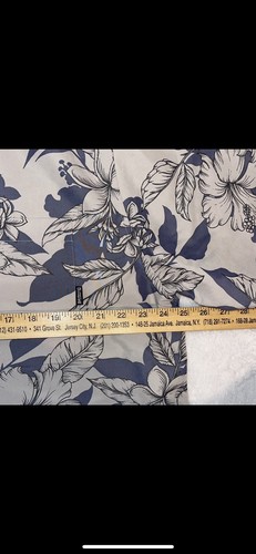 Billabong Hawaiian Floral Shirt Mens Xl Blue Gray Tropical Aloha Button Up Surf - Picture 4 of 10