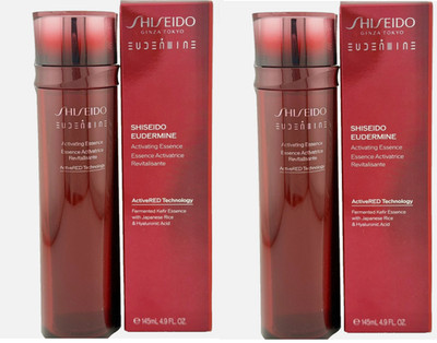 2x Shiseido Eudermine Activating Essence Active Red Tech 4.9oz / 145ml each NIB