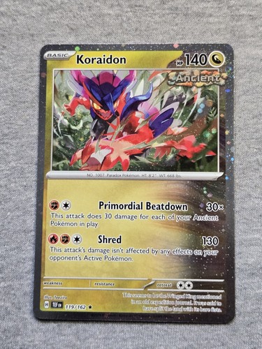 Pokémon TCG Koraidon Scarlet & Violet-Temporal Forces 119/162 Cosmos Holo
