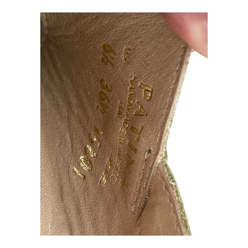 Patina Handmade FROM Mexico Women's Size 6.5 Portland  Sandal, Olive Green - Bild 5 von 5