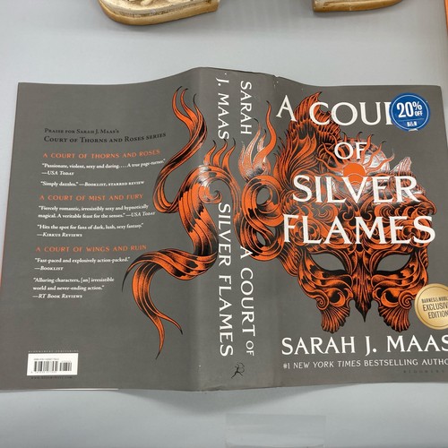 Sarah J Maas A Court of Silver Flames Barnes & Noble Exclusive - Picture 16 of 16