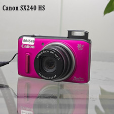 Canon Powershot SX240 HS Digital Compact Camera 12.1 MP W/ Battery  SD Card