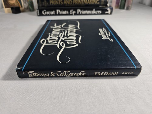 Schriftzug und Kalligraphie Joan Freeman Arco Pub 1984 Hardcover Buch Kunst Lehrer - Bild 2 von 24