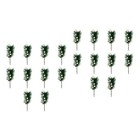  20 pcs Christmas Tree Accessory Small Pine Needles Decor Artificial Berry