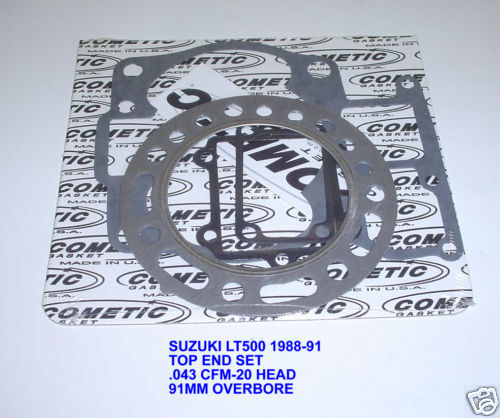 SUZUKI LT500 91MM OB COMETIC C7122 91MM TOP END SET | eBay