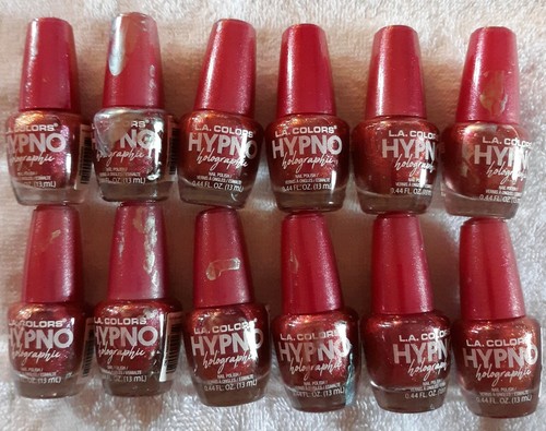 Lot of 12 LA Colors HYPNO Holographic Nail Polish - 165 PARANOIA - New 81555511654 | eBay Lot of 12 LA Colors HYPNO Holographic Nail Polish - 165 PARANOIA - New 81555511654 | eBay
