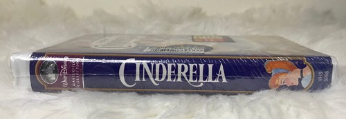 WALT DISNEY'S MASTERPIECE CINDERELLA VHS IN CLAMSHELL CASE - NEW SEALED - Picture 6 of 6