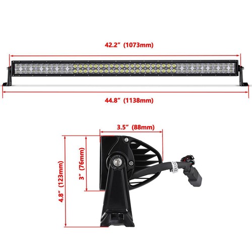 AUXBEAM RGB 42" LED Light Bar bluetooth & 8 Gang Switch Panel bluetooth Control - Picture 6 of 12