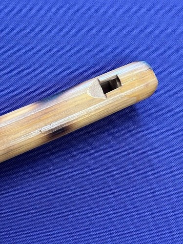 Handgefertigte Bambusflöte 9" lang Vintage - Bild 7 von 9